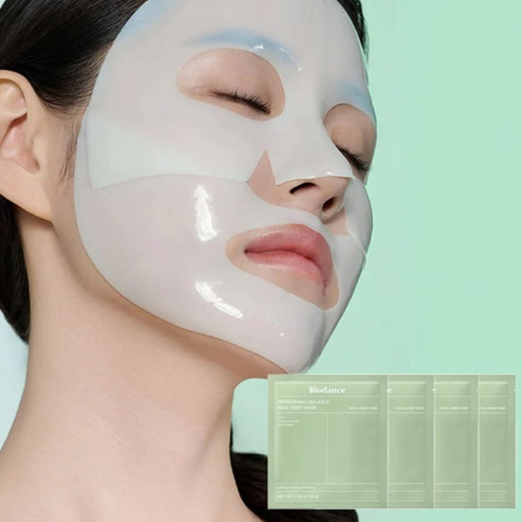 ماسک ورقهای جلبک دریایی بایودنس
